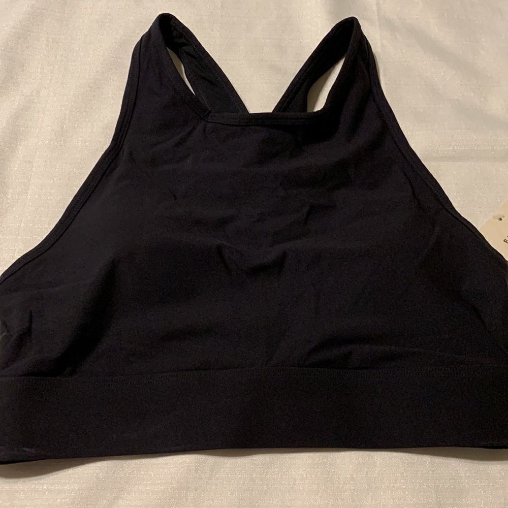 Fabletics Size Medium Sports Bra black